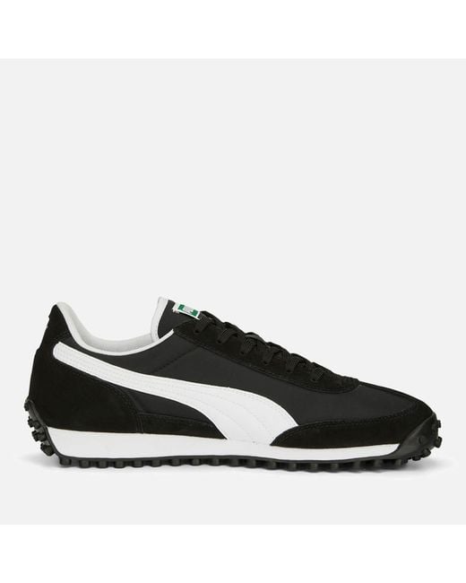 PUMA Easy Rider Ii Running Style Shell Trainers in Black for Men | Lyst