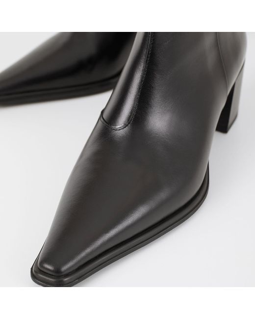 Vagabond Black Giselle Leather Ankle Boots