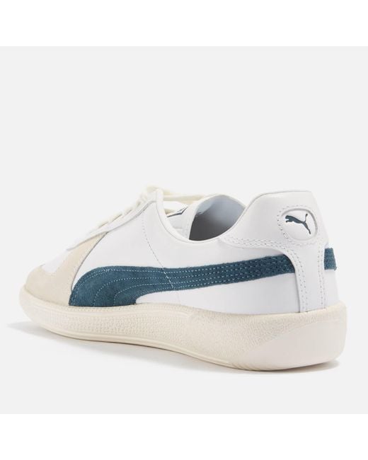 PUMA Blue Army Suede Trainers for men
