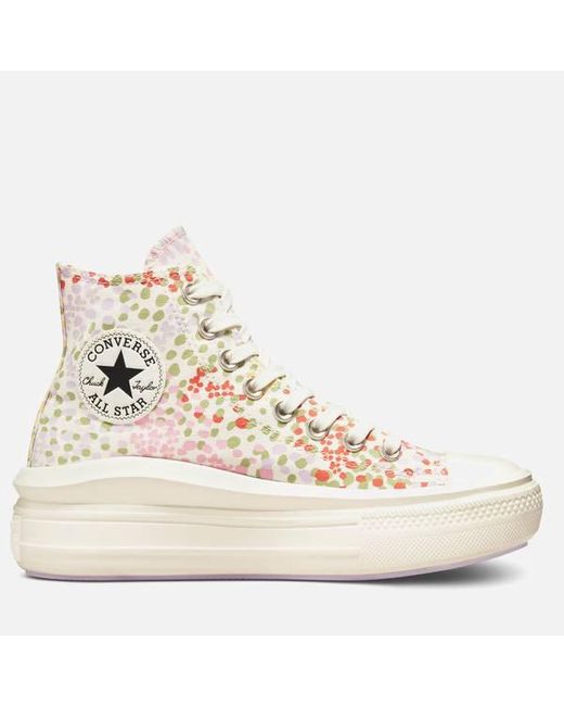 converse multicolor high tops