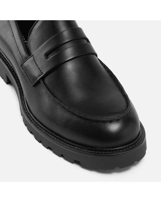 Vagabond Black Kenova Leather Loafers