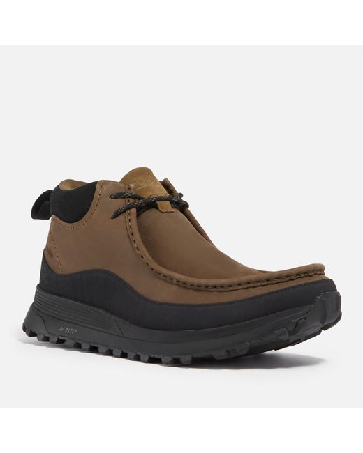 Clarks Brown Atl Treck Up Gore‐tex And Nubuck Boots for men