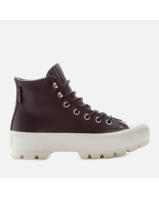 Converse Black Chuck Taylor All Star Lugged Winter Retrograde Boots