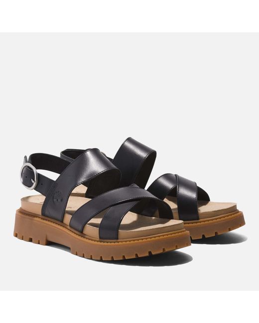 Timberland Blue Clairemont Way Leather Sandals