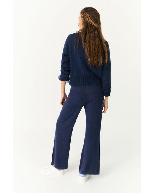Ecoalf Tulip - Linen Knitted Wide-leg 