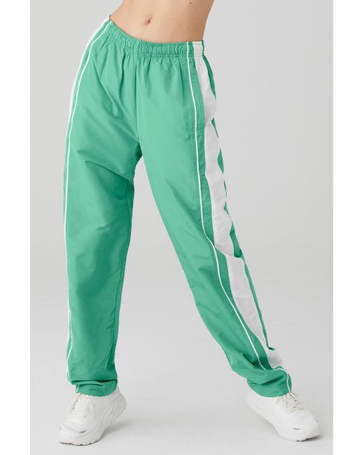 Alo Yoga Alo Yoga Racetrack Pants in Green Lyst