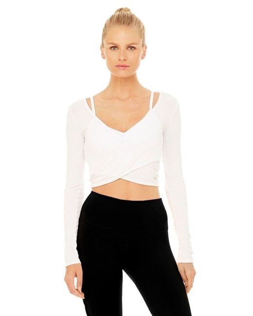 amelia long sleeve crop