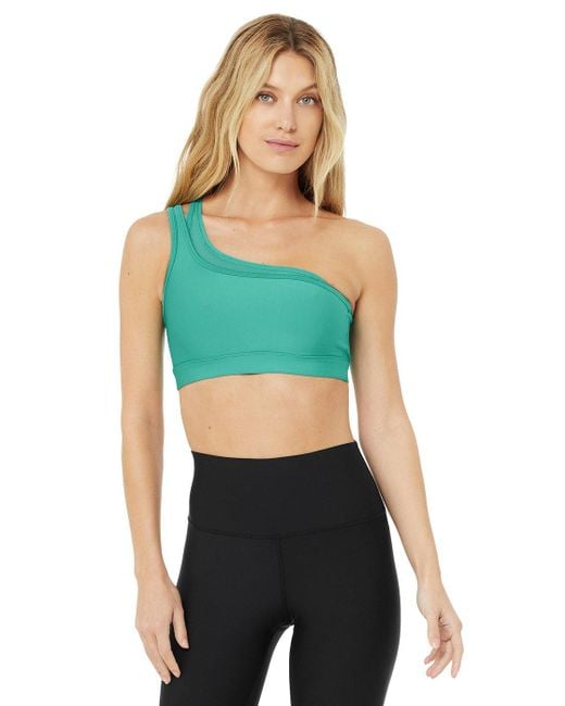 Alo Yoga Alo Yoga Airlift Excite Bra in Green Lyst