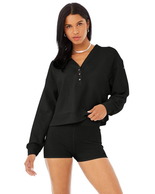 alo yoga henley