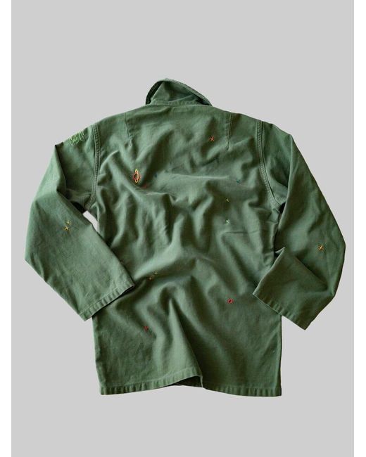 Alpha Industries Green Alpha X Transnomadica Field Shirt for men