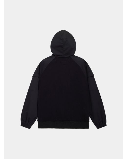 Alpha Industries Black M-65 Zip Up Hoodie