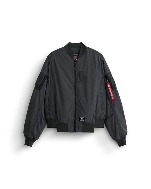 Alpha Industries Black L-2b Paratrooper Flight Jacket for men