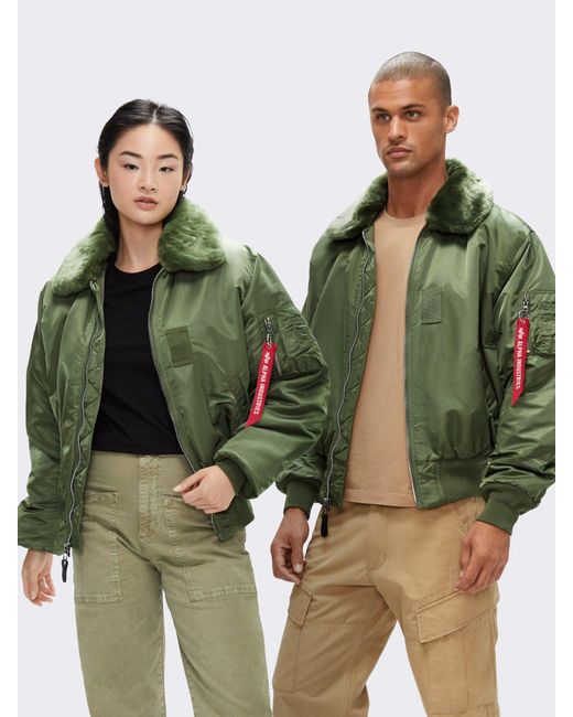 alpha industries b15 jacket