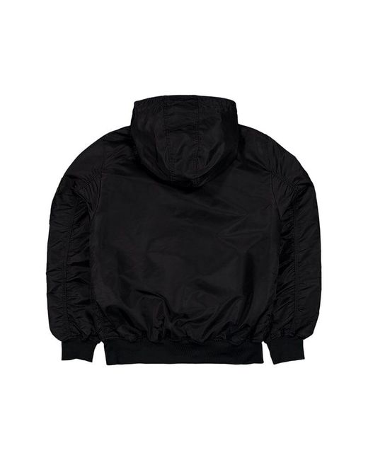 Alpha Industries Black Las Vegas Raiders X Alpha X New Era L-2b Bomber Jacket for men