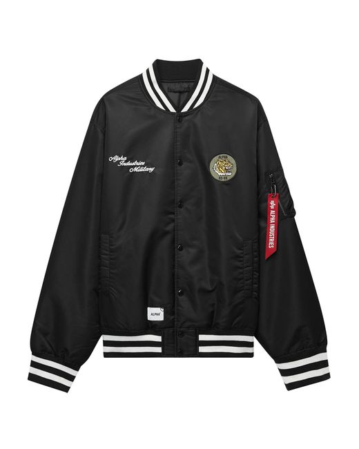 Alpha Industries Black Unfrm Usn Bomber Jacket