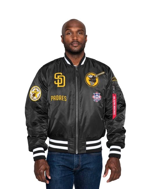 Alpha industries gold bomber sale
