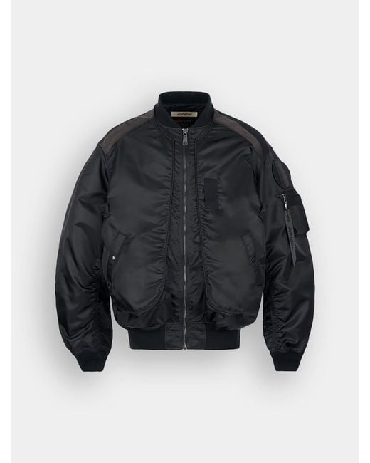 【JiyongKim】Sun-Bleached Flight Jacket S Sun-Bleached Flight Jacket - Black - JiyongKim