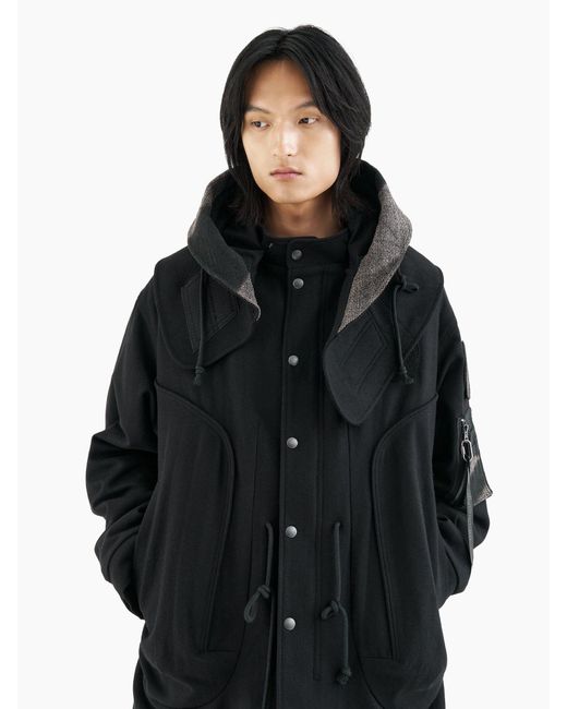 Alpha Industries Alpha X Jiyongkim Sun-bleached Fishtail Coat in