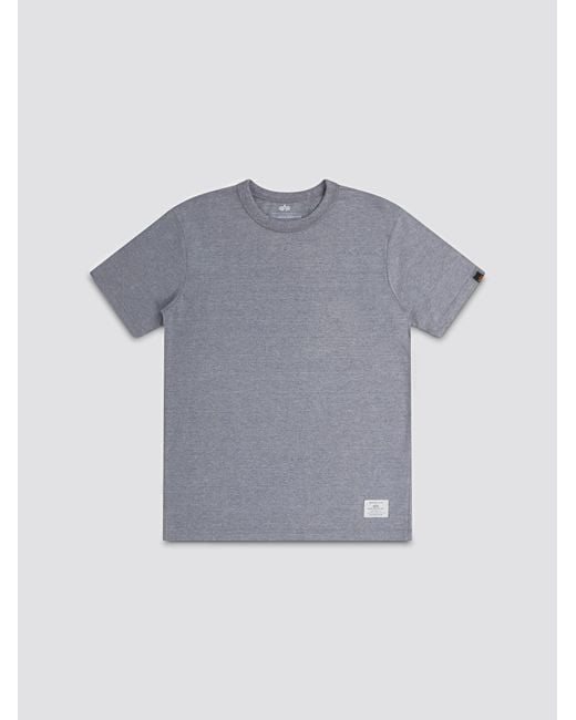 Alpha Industries Gray Essential Relaxed Tee