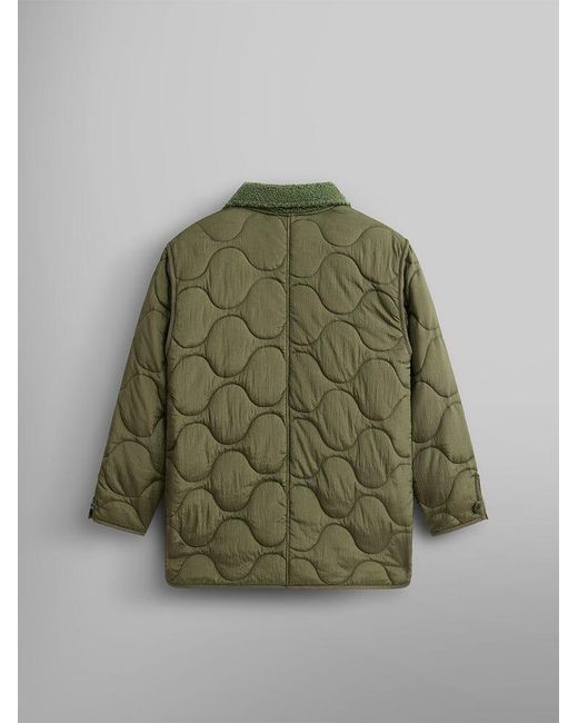 Alpha Industries Green Liner Jacket Womens