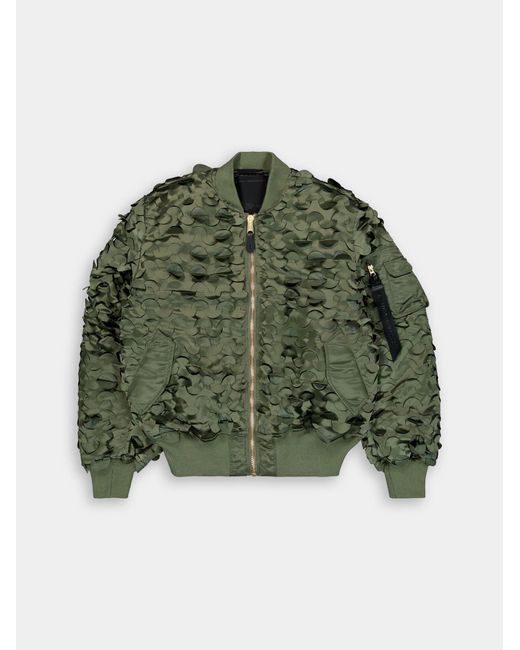 Alpha Industries Green Ma-1 Ulcans Flight Jacket