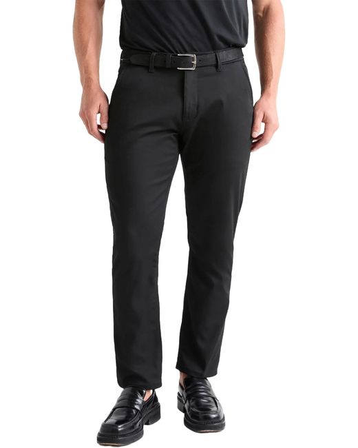 DU/ER Black Smart Stretch Relaxed Trouser for men