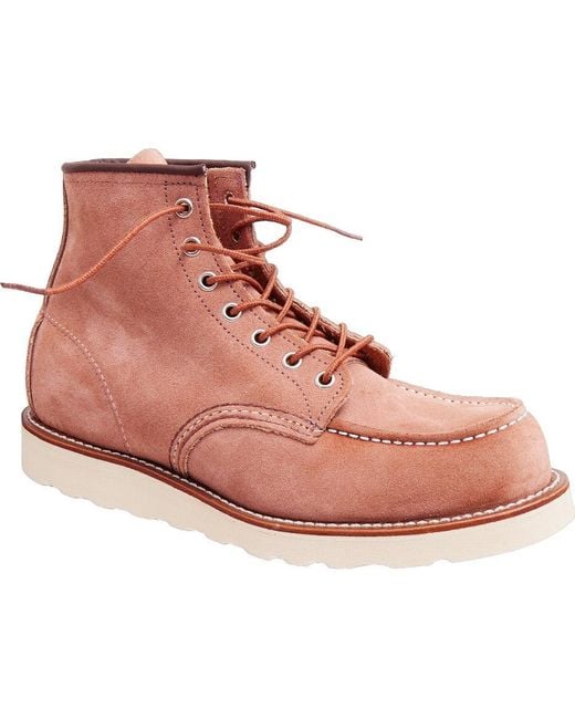 Red Wing Black Classic Moc 6in Boots