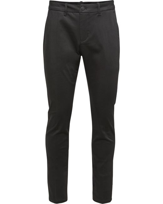 DU/ER Black Smart Stretch Relaxed Trouser for men