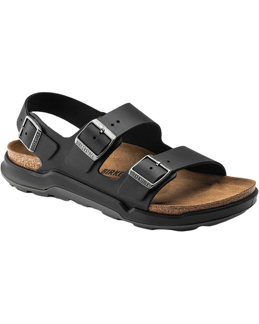 Birkenstock Black Milano Rugged Sandals