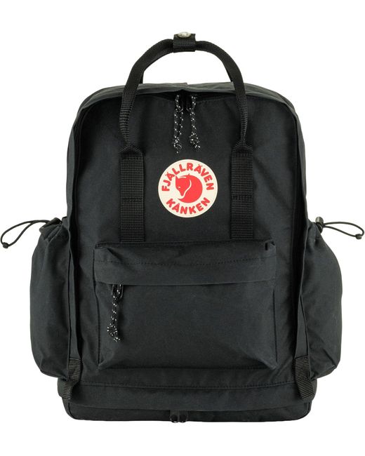 Fjallraven Black Kånken Outlong Backpack 18l
