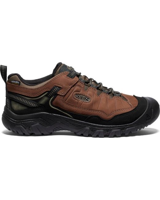 Keen Black Targhee Iv Waterproof Hiking Shoes for men
