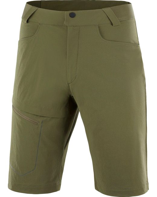 Salomon Green Wayfarer Shorts for men