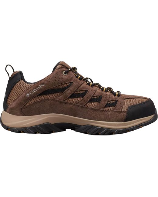 Columbia Black Crestwood Hiking Shoes for men