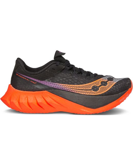 Saucony Black Endorphin Pro 4 Running Shoes for men