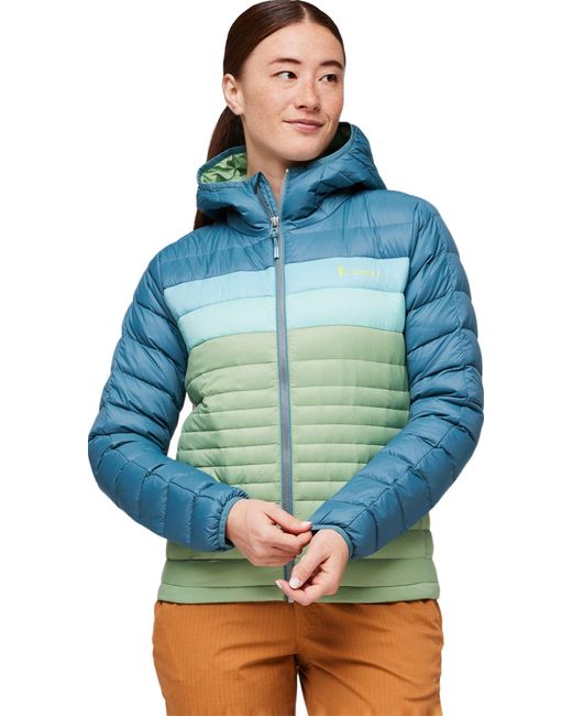 COTOPAXI Blue Fuego Down Hooded Jacket
