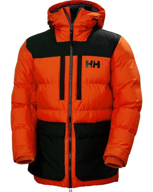 Helly Hansen Synthetic Patrol Puffy Jacket in Orange for Men | Lyst Canada