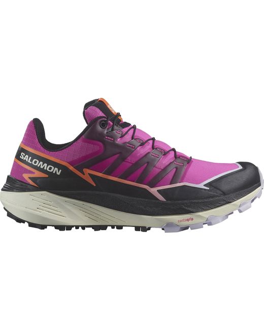 Salomon Purple Thundercross Trail Running Shoes