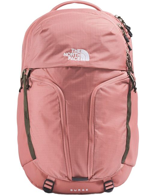 The North Face Pink Surge Backpack 31l