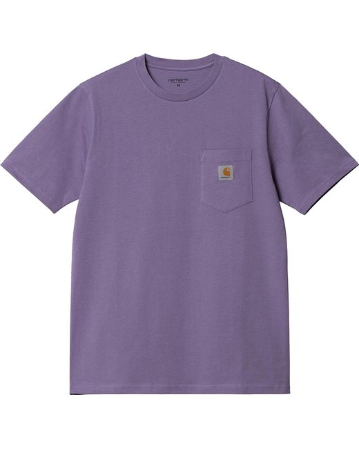 Carhartt Purple Pocket Short Sleeve T for men