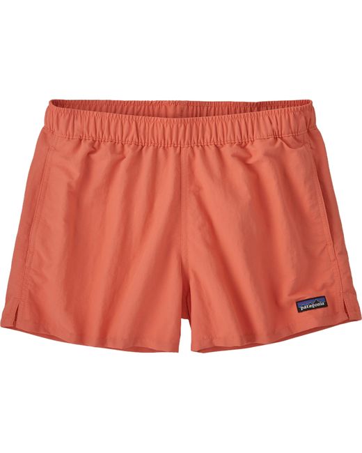 Patagonia Red Barely Baggies 2 1/2 In Shorts