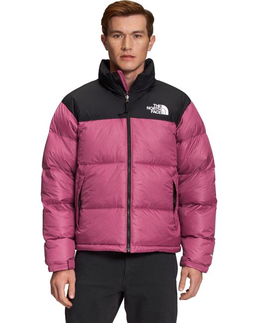 The North Face 1996 Retro Nuptse Jacket in Red Violet (Red) for Men ...