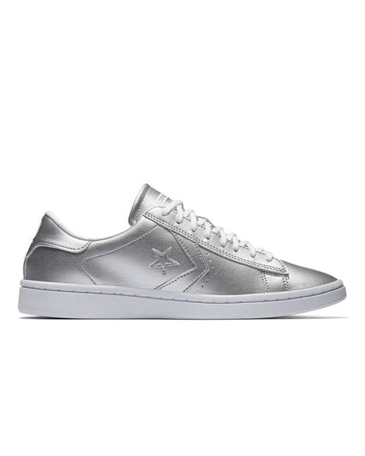 Converse One Star Pl Lp in Silver (Metallic) for Men - Save 29% - Lyst