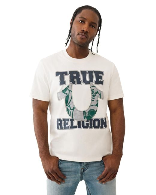 True Religion White Shirt- Winter for men