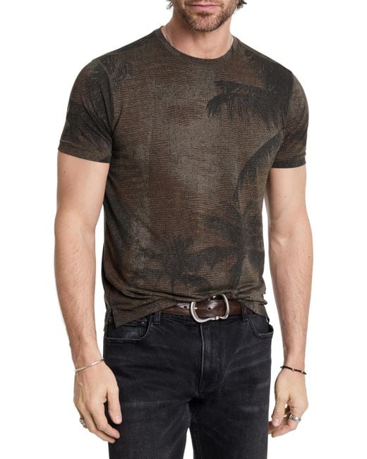 John Varvatos Black Gobi Crew for men