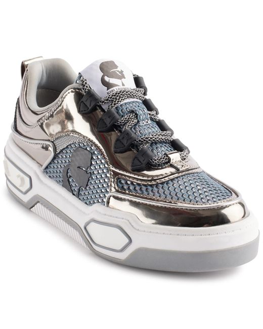 Karl Lagerfeld Gray Paris Colden Everyday Lace Up Sneaker