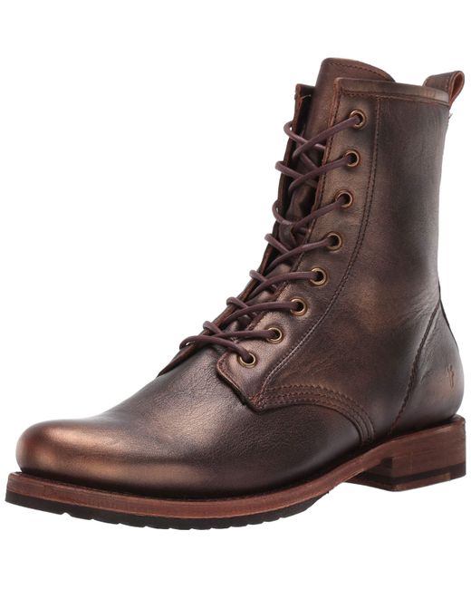 frye veronica combat boots