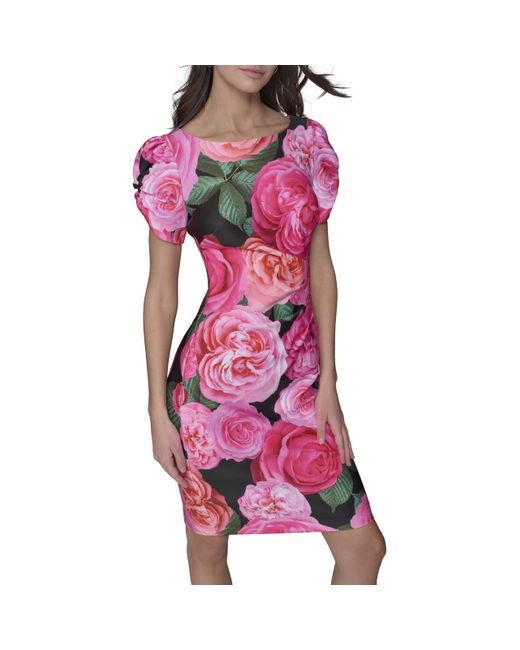 noeline orange satin mini dress Vini Mini Dress