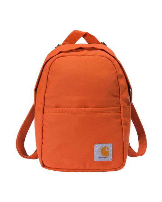 Carhartt Fleece Mini Backpack in Orange Lyst