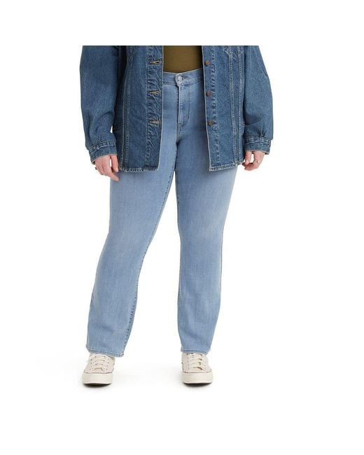 Levi's Blue Classic Bootcut Jeans,