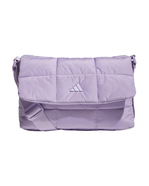 Adidas Purple Quilted Crossbody